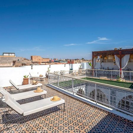 Riad Les Cornes De Gazelle Marrakesh Bagian luar foto