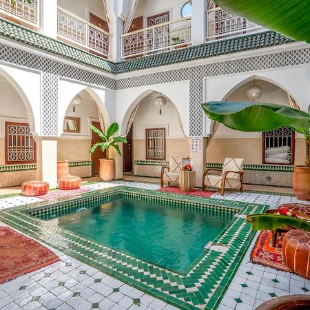 Riad Les Cornes De Gazelle Marrakesh Bagian luar foto