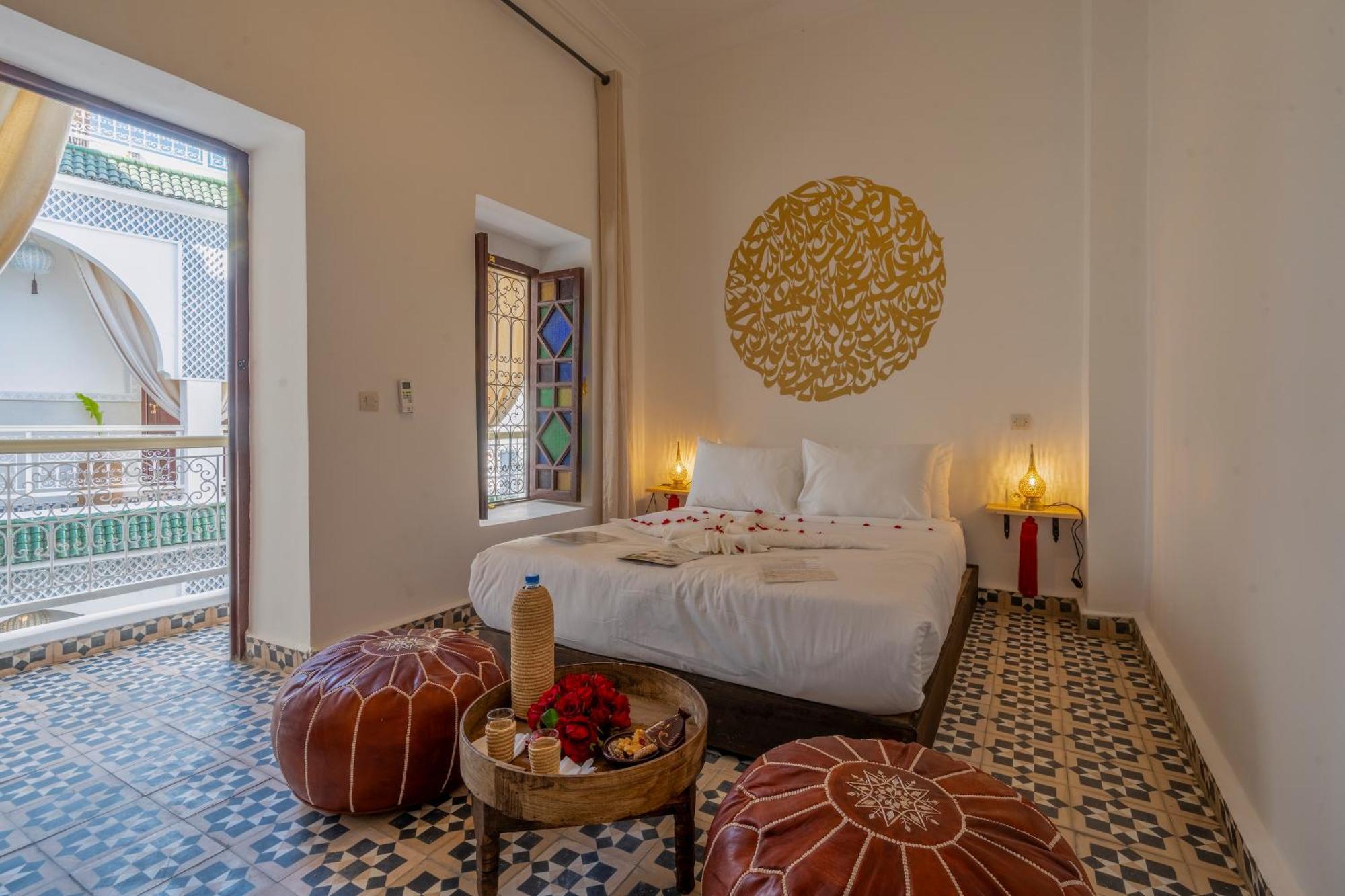 Riad Les Cornes De Gazelle Marrakesh Bagian luar foto