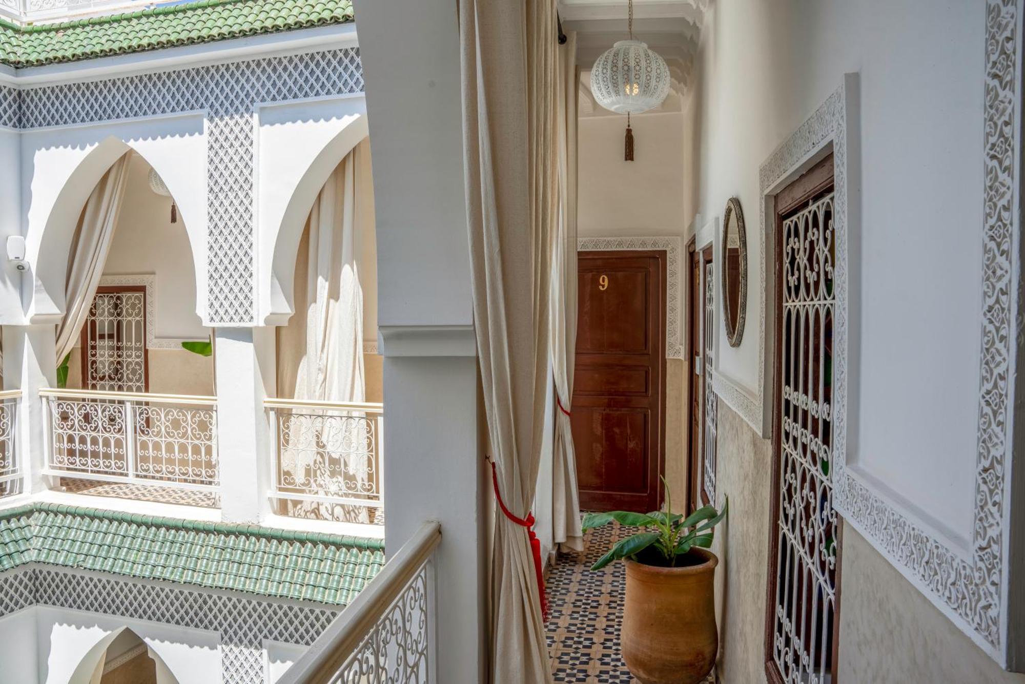 Riad Les Cornes De Gazelle Marrakesh Bagian luar foto
