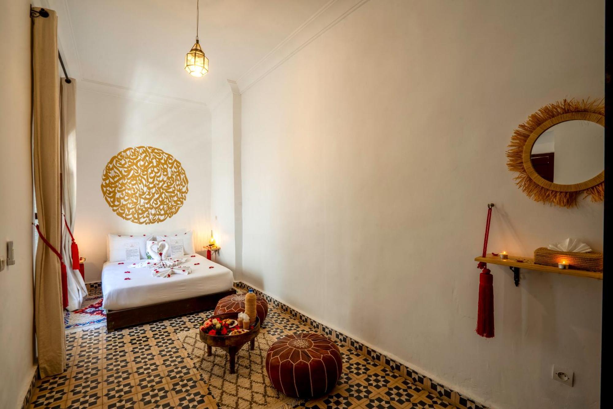 Riad Les Cornes De Gazelle Marrakesh Bagian luar foto