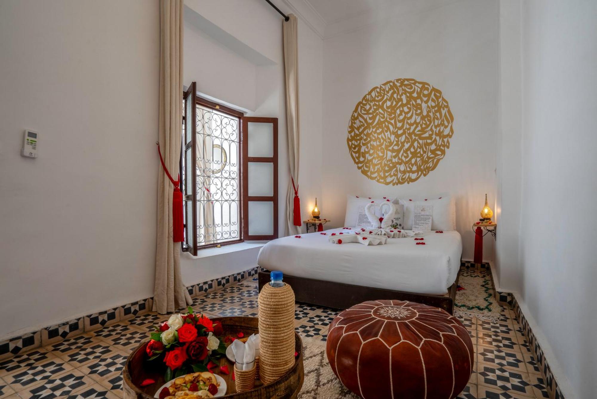 Riad Les Cornes De Gazelle Marrakesh Bagian luar foto