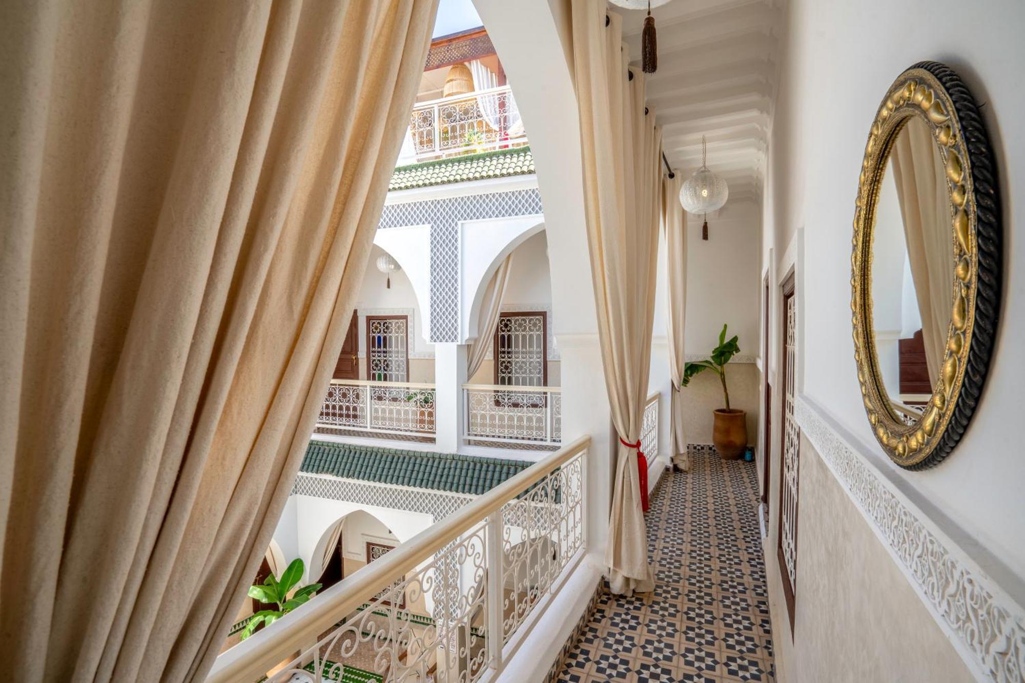 Riad Les Cornes De Gazelle Marrakesh Bagian luar foto