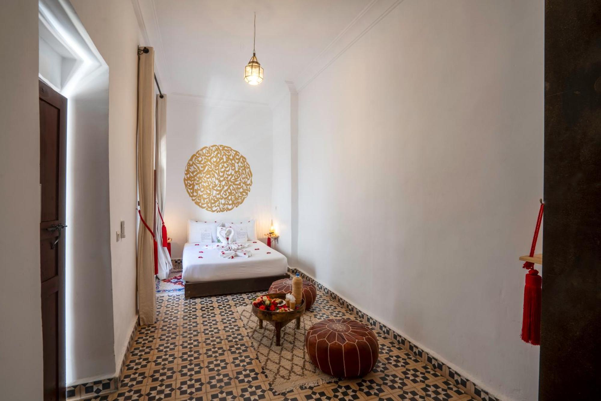 Riad Les Cornes De Gazelle Marrakesh Bagian luar foto