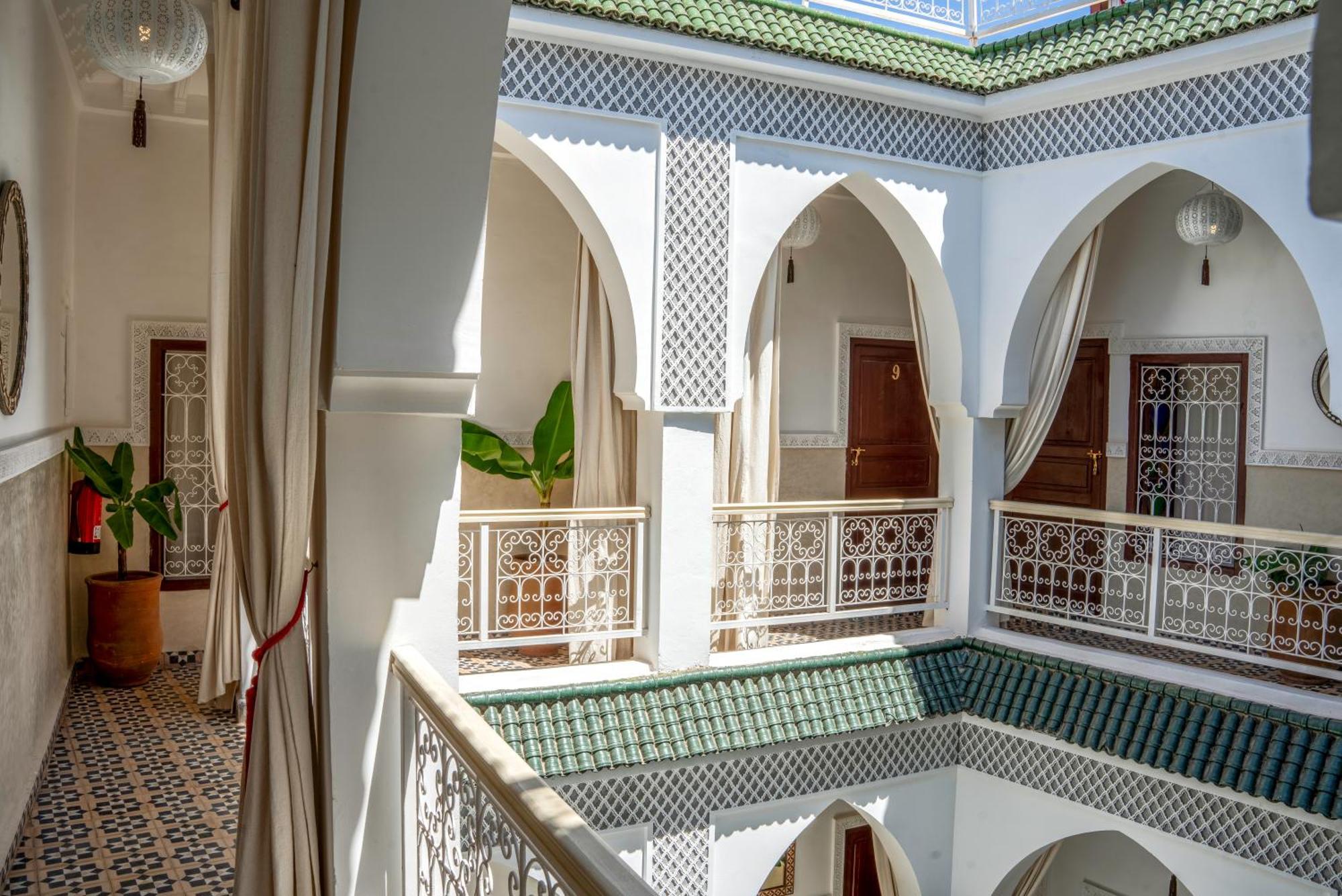 Riad Les Cornes De Gazelle Marrakesh Bagian luar foto